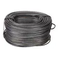 Rebar Tie Wire, Black Annealed Wire, 16 ga., 0.0625" Diameter, 97 ft. Length, Bare Wire