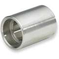 316 Stainless Steel Coupling, Socket Weld, 3/4" Pipe Size - Pipe Fitting