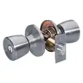 Master Lock Medium Duty, Satin Nickel, Tulip Knob Lockset; Function: Entrance, Office