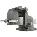 Standard Duty Combination Vise, 8" Jaw Width, 8" Max. Opening, 4" Throat Depth