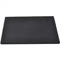 Polyethylene Sheet: Std, 4 ft x 8 ft, 1/2 in Thick, Black, Closed Cell, Plain, Firm (14 psi)