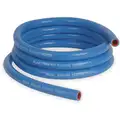25 Ft. Coil Silicone Heater Hose with 5/8" Inside Dia., Blue