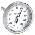 ReoTemp HH1202F23 Soil Dial Thermometer; 2-3/8 in. Dial, -40 deg. F to 160 deg. F, 12 in. Stem Length