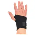 Single Strap Wrist Support, Neoprene Material, Black, Universal