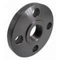 Pipe Flange: Steel, Threaded Flange, 1 in Pipe Size, Raised Face Threaded Flange