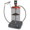 Portable Grease Pump with Gun, Fits Container Size 120 lb./16 gal. Drum, 2-1/2" Air Motor Size