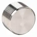 304 Stainless Steel Hex Socket Plug, MNPT, 1-1/4" Pipe Size - Pipe Fitting