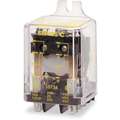 Square D 24VAC, 8-Pin Flange Mount Relay; Flange Location: Side, AC Contact Rating: 12A @ 240V