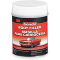 Bondo Body Filler With Hardener: Paste, 1 gal Size, Light Gray