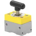 Magswitch Magnetic Welding Square: Magnetic, Adj, 165 lb Max. Pull, Steel, On/Off Setting