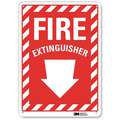Fire Extinguisher Sign,14x10