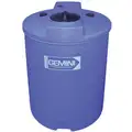 Storage Tank: Double Wall, Vertical, 120 gal, Closed Top, 1/4 in Wall Thick (in)