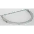 Condor Aluminum Faceshield Frame, Silver, 1 EA