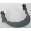 Condor Faceshield Frame: Nylon, Gray, Dielectric Protection, Headgear for Assembly