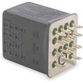 Square D 120VAC Coil Volts, Hermetically Sealed Relay, 5A @ 120/240VAC/5A @ 28VDC Contact Rating, Square