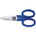 Electricians Scissors, Electrical and Communications, Straight, Right Hand, Stainless Steel, Length