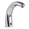 Mid Arc Bathroom Faucet: American Std, Selectronic, Chrome Finish, 0.35 gpm Flow Rate, Motion Sensor
