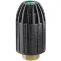 Turbo Rotary Spray Nozzle, Nozzle Size: 3.9, Max Pressure: 4000 psi, 1 EA