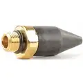 Speedaire Air Gun Nozzle: For 22YK50/22YK49/22YK46/22YK47 Use With Mfr. Model No., Rubber/Brass