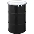 Skolnik Transport Drum: 30 gal Capacity, 1A2/X235/S UN Rating Solid, 1A2/Y1.5/150 UN Rating Liquid, Black