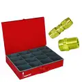 Imperial Rubber Tubing Air Brake Fittings Assortment, Adaprter, Connector, Insert and Menders, 43 Pieces