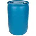 Transport Drum: 55 gal Capacity, 1H1/Y1.8/100 UN Rating Liquid, 34 3/4 in Overall Ht, Blue