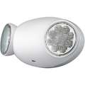 Hubbell Lighting 120/277V LED Emergency Light, 1.0W, White Plastic, Nickel Cadmium Battery Chemistry