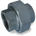 Galvanized Malleable Iron Union, 3/4" Pipe Size, FNPT Connection Type