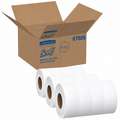 Kimberly-Clark Toilet Paper Roll, Scott« EssentialÖ, Jumbo Core, 2 Ply, 3 1/4" Core Dia., PK 12