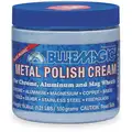 Metal Polish, 8 oz. Jar, Unscented Paste, Ready to Use, 1 EA