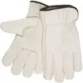 Mcr Safety Leather Gloves, XL, Cowhide, Not Tested ANSI/ISEA Cut Level, Drivers, 1 PR