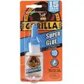 Gorilla Glue 0.53 oz. Bottle Super Glue, Begins to Harden: 30 to 60 sec., 1000 to 5000 cPs, Clear