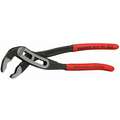 Knipex Water Pump Plier: V, Groove Joint, 1 1/2 in Max Jaw Opening, 7 1/4 in Overall Lg, 9 Jaw Positions