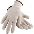 Condor Knit Gloves, L, Heavyweight, Cotton, Uncoated Glove Coating Material, 1 PR