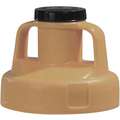 Oil Safe HDPE Utility Lid, Beige; For Use With Mfr. No. 101001, 101002, 101003, 101005, 101010