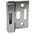 Flat Stop And Keeper for Steel Partition, 2-1/2"H x 3"W x 1" Thickness