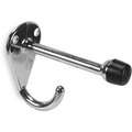 Bumper And Coat Hook for Steel Partition, 1"H x 3"W x 1" Thickness