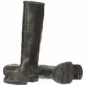 Dunlop Rubber Boot: Defined Heel/Puncture-Resistant (PR)/Steel Toe/Waterproof, Rigid Steel, PVC/Steel, 1 PR
