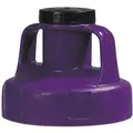 Oil Safe HDPE Utility Lid, Purple; For Use With Mfr. No. 101001, 101002, 101003, 101005, 101010
