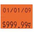 Pricing Label Kit,2-Line,Red,