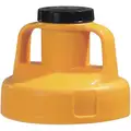 Oil Safe HDPE Utility Lid, Yellow; For Use With Mfr. No. 101001, 101002, 101003, 101005, 101010