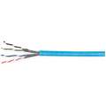 Genspeed Shielded Category Cable, Jacket Color: Blue, Number of Conductor Pairs: 4, 1000 ft. Length