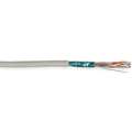 Genspeed Shielded Category Cable, Jacket Color: White, Number of Conductor Pairs: 4, 1000 ft. Length