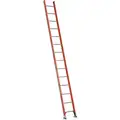 Werner 14 ft. Fiberglass Straight Ladder with 300 lb. Load Capacity, D-Rungs