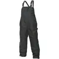 Insulated Bib Overalls, Polyester, Quilted 6 oz Polyester Insulation, 32" Inseam