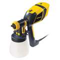 Wagner Handheld Paint Sprayer: 800 mL Capacity, 0.24 gpm Max. Flow, Single, Up to 8 in, 120 VAC