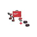 Milwaukee M18 FUEL, M18, Cordless Combination Kit, 18V DC Voltage, Number of Tools 2