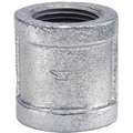 Galvanized Malleable Iron Coupling, 3/4" Pipe Size, FNPT Connection Type