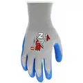 MCR Safety Coated Gloves, L, Palm, Foam Latex Glove Coating Material, 3 ANSI/ISEA Abrasion Level, 1 PR