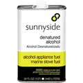 Sunnyside Denatured Alcohol, 1 qt., Brush, Roll, Cloth, VOC Content: Exempt